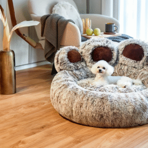 The Paw™ Weighted Anxiety Bed