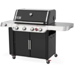 Weber GENESIS E-435 Propane Gas Grill with Sear Burner & Side Burner - Black