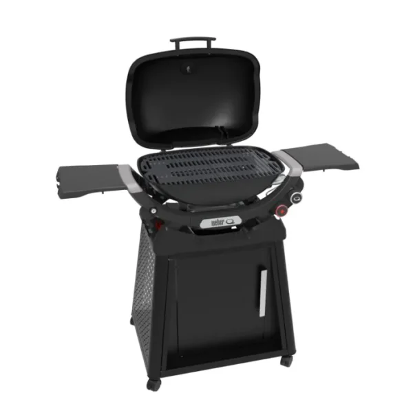 WeberQ 2800N+ Propane Gas Grill With Stand - Midnight Black