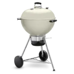 Weber Master Touch 22-Inch Charcoal Grill With Gourmet BBQ System Cooking Grate - Ivory