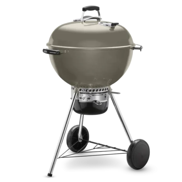 Weber Master Touch 22-Inch Charcoal Grill With Gourmet BBQ System Cooking Grate - Smoke