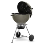 Weber Master Touch 22-Inch Charcoal Grill With Gourmet BBQ System Cooking Grate - Smoke