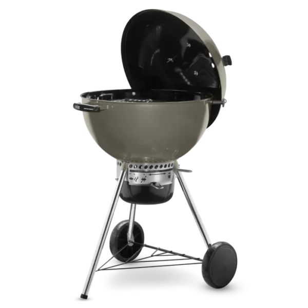 Weber Master Touch 22-Inch Charcoal Grill With Gourmet BBQ System Cooking Grate - Smoke