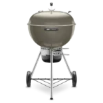 Weber Master Touch 22-Inch Charcoal Grill With Gourmet BBQ System Cooking Grate - Smoke
