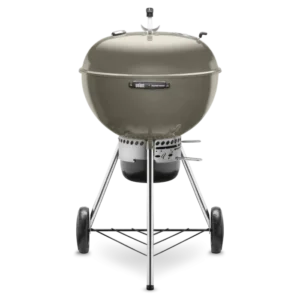 Weber Master Touch 22-Inch Charcoal Grill With Gourmet BBQ System Cooking Grate - Smoke