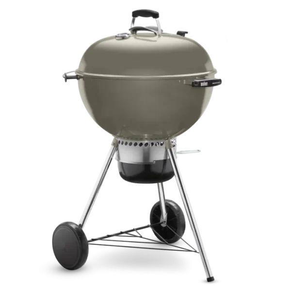 Weber Master Touch 22-Inch Charcoal Grill With Gourmet BBQ System Cooking Grate - Smoke