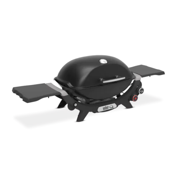 Weber Q2800N+ Portable Propane Gas BBQ Grill - Midnight Black