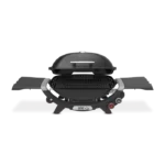 Weber Q2800N+ Portable Propane Gas BBQ Grill - Midnight Black