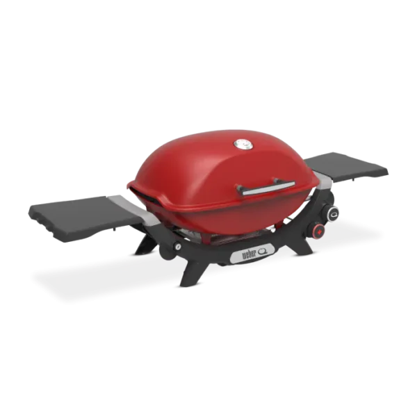 Weber Q2800N+ Portable Propane Gas BBQ Grill - Flame Red