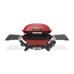 Weber Q2800N+ Portable Propane Gas BBQ Grill - Flame Red