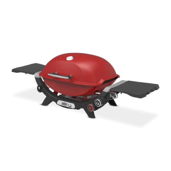 Weber Q2800N+ Portable Propane Gas BBQ Grill - Flame Red