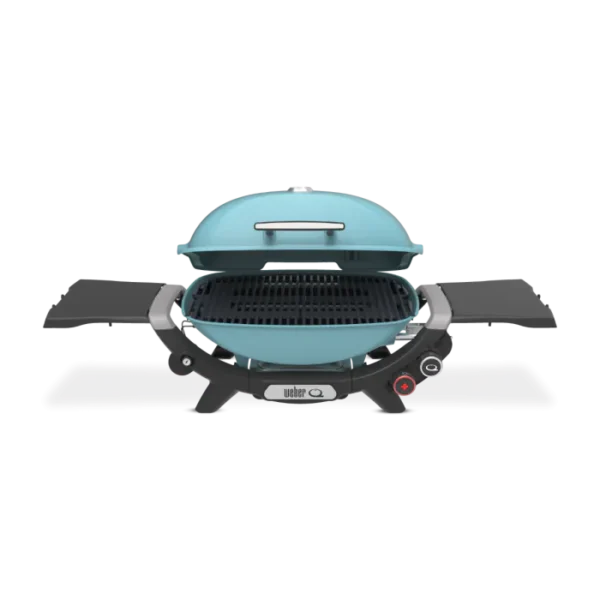 Weber Q2800N+ Portable Propane Gas BBQ Grill - Sky Blue