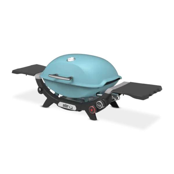 Weber Q2800N+ Portable Propane Gas BBQ Grill - Sky Blue