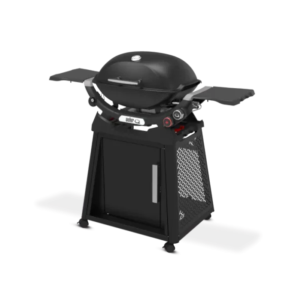 WeberQ 2800N+ Propane Gas Grill With Stand - Midnight Black