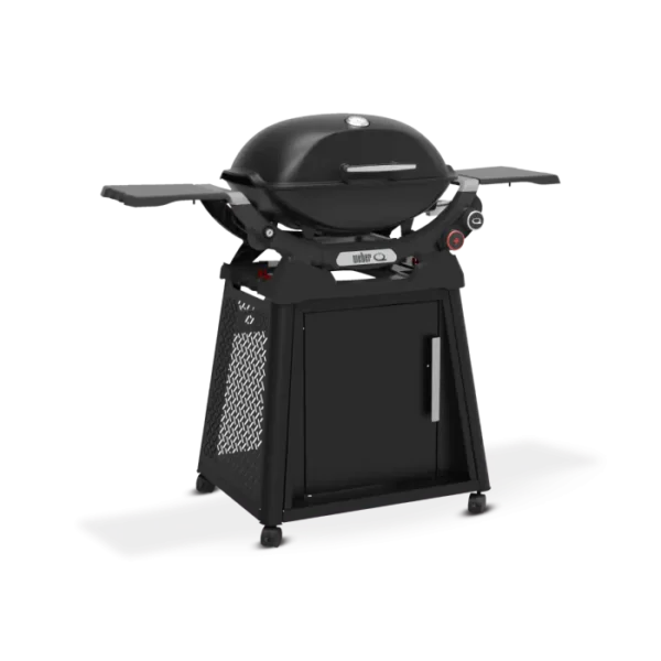 WeberQ 2800N+ Propane Gas Grill With Stand - Midnight Black