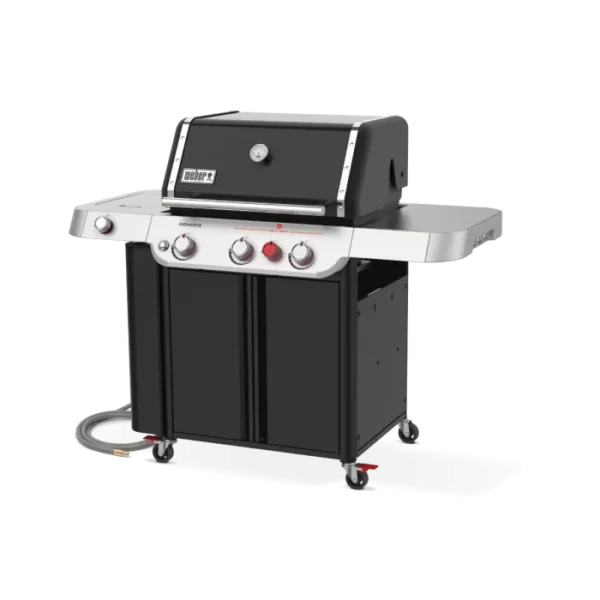Weber GENESIS E-335 Natural Gas Grill with Sear Burner & Side Burner - Black