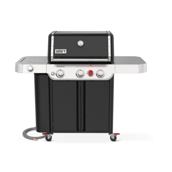 Weber GENESIS E-335 Natural Gas Grill with Sear Burner & Side Burner - Black