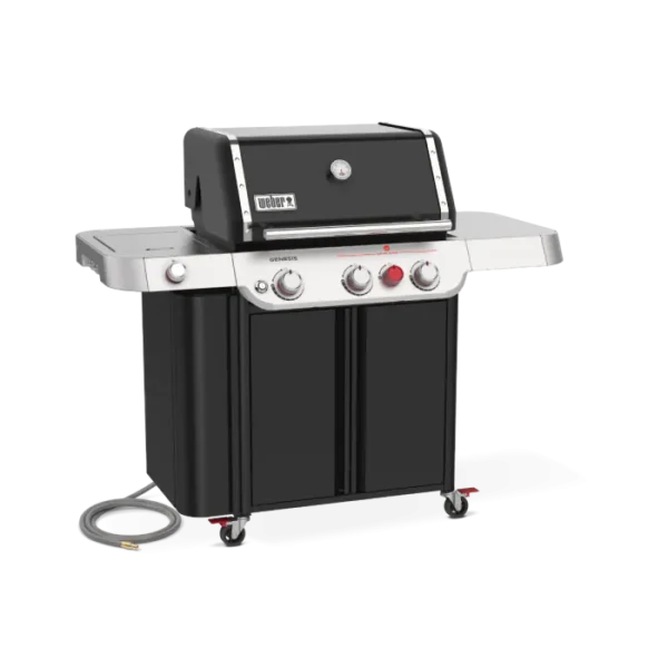 Weber GENESIS E-335 Natural Gas Grill with Sear Burner & Side Burner - Black