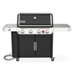 Weber GENESIS E-435 Natural Gas Grill with Sear Burner & Side Burner - Black