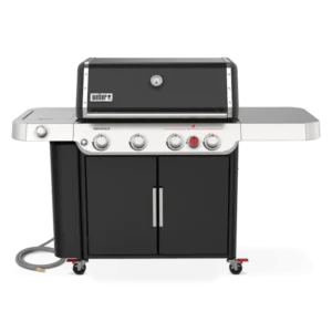 Weber GENESIS E-435 Natural Gas Grill with Sear Burner & Side Burner - Black