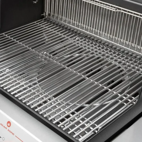 Weber NEW GENESIS S-435 Propane Gas Grill with Sear Burner & Side Burner - Stainless Steel