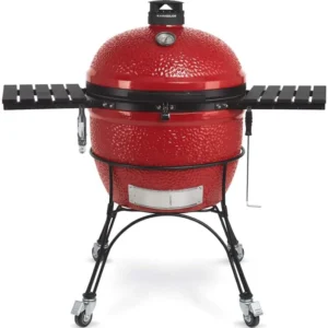Kamado Joe Big Joe II 24-Inch Ceramic Grill With Cast Iron Cart