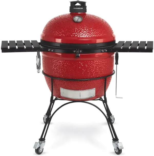Kamado Joe Big Joe II 24-Inch Ceramic Grill With Cast Iron Cart
