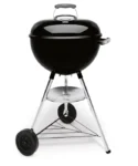 Weber Master Touch 22-Inch Charcoal Grill With Gourmet BBQ System Cooking Grate - Black