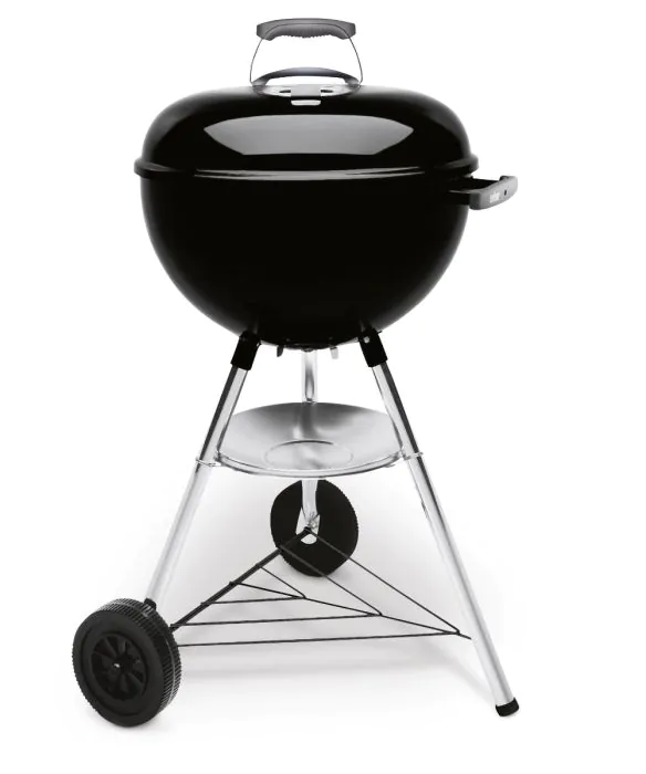 Weber Master Touch 22-Inch Charcoal Grill With Gourmet BBQ System Cooking Grate - Black