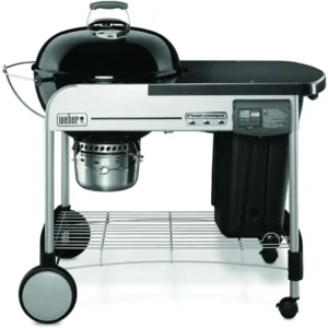 Weber Performer Deluxe 22-Inch Freestanding Charcoal Grill - Black