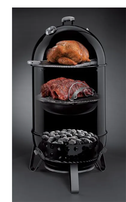 Weber 731001 Smokey Mountain Cooker 22-Inch Charcoal BBQ Smoker