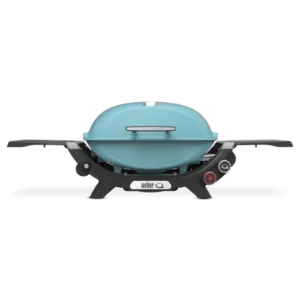 Weber Q2800N+ Portable Propane Gas BBQ Grill - Sky Blue