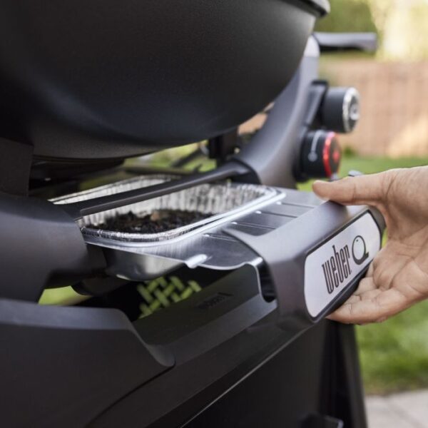 WeberQ 2800N+ Propane Gas Grill With Stand - Midnight Black