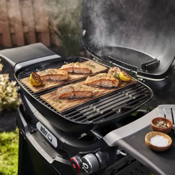 Weber Q2800N+ Portable Propane Gas BBQ Grill - Flame Red